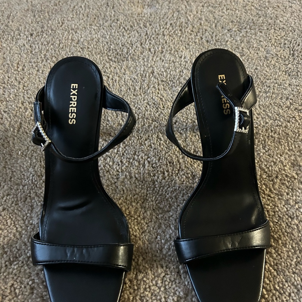 Black Express Heels
